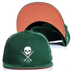 Sullen Men's Emerald Isle Dark Green Snapback Hat One Size von Sullen