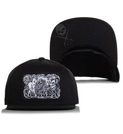 Sullen Men's Palladium Black Snapback Hat One Size von Sullen