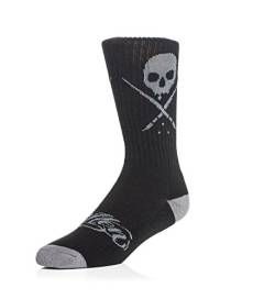 Sullen Men's Standard Issue Socks Black Gray von Sullen