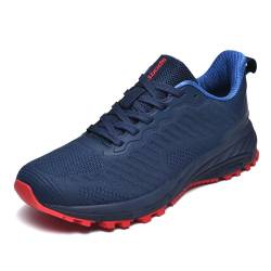 Sumateng Sneaker Herren Sportschuhe rutschfest Atmungsaktiv Laufschuhe Damen Turnschuhe Leichte Schuhe Gym Fitness Joggen Laufen Casual Sneakers Blue 40 EU von Sumateng