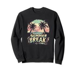 Schönes Urlaubs-Outfit für Sommerferien-Fans Sweatshirt von Summer Break Costume