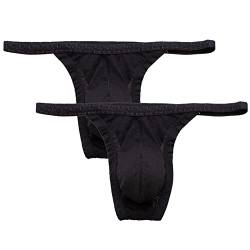 Summer Code Herren G-String Low Rise Tanga String Unterwäsche Unterhose Bikini Höschen Männer Slips Komfortabel Thong von Summer Code