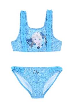 Disney Frozen Badeanzug für Meer, Pool, offizielles Lizenzprodukt für Mädchen, Sommer, blau, 8 Jahre von Sun City