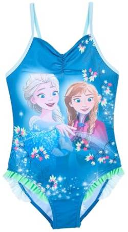 Frozen - Die Eiskönigin Anna & ELSA Neon Fever Badeanzug Bademode Einteiler (as3, Numeric, Numeric_128, Regular) von Sun City