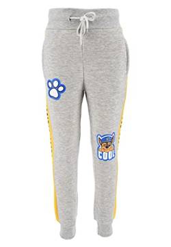 Paw Patrol Chase Kinder Jogging-Hose Jungen Trainingshose gefüttert (as3, Numeric, Numeric_116, Regular, Grau) von Sun City