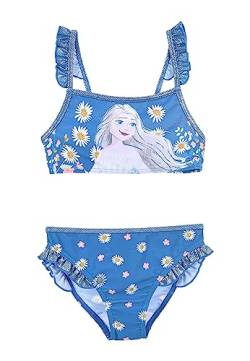 Sun City Frozen - Die Eiskönigin Anna & ELSA Bikini Bade-Set Badeanzug Bademode (as3, Numeric, Numeric_110, Regular) von Sun City