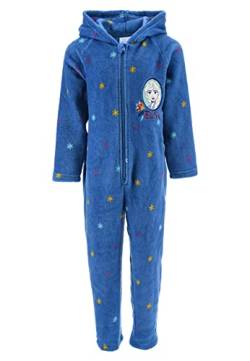 Sun City Frozen - Die Eiskönigin Mädchen Schlafanzug Kinder Pyjama Overall Jumpsuit ELSA, Farbe:Blau, Größe Kids:110 von Sun City