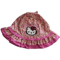Sun City Jerseymütze Hello Kitty Mädchen Sonnenhut, Kappe, Mütze pink-rosa mit Blumen, Gr. (Hello Kitty Mädchen Sonnenhut, Kappe, Mütze) von Sun City