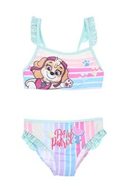 Sun City Mädchen Paw Patrol Badeanzug Bikini-Set (as3, Age, 5_Years, Regular, turquo) von Sun City