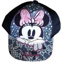 Sun City Schirmmütze Disney Minnie Maus Kappe Base Cap, Mütze mit Spitz von Sun City