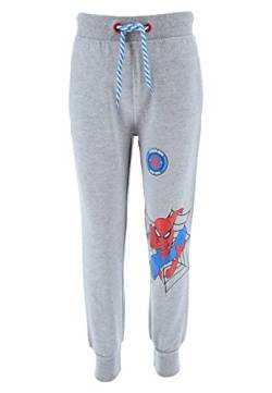 Sun City Spider-Man Kinder Jogging-Hose Jungen Trainingshose Sporthose, Farbe:Grau, Größe Kids:128 von Sun City