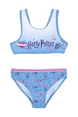 Suncity Mädchen Harry Potter Badeanzug Bikini-Set, blau, 6 Jahre von Sun City