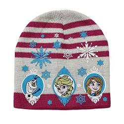 Wintermütze Disney Frozen Olaf Anna und Elsa Mädchen 3394, Weiß 54 von Sun City