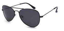 Polarisierte Sonnenbrille Für Herren Damen UV400 Schutz Sonnenbrille Retro Metall Cat 3 Gläser Sonnenbrille Graue Linse von SunCristal