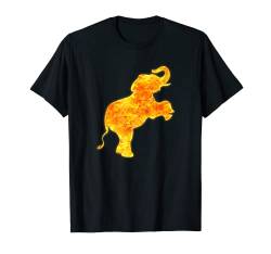 Elefant Feuer Flammen brennen T-Shirt von SunFrot