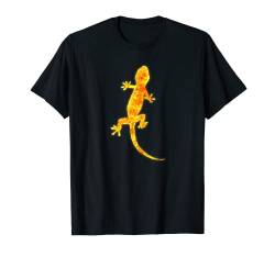 Lizard Gecko Reptil Feuer Flammen brennen T-Shirt von SunFrot