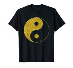 Yinyang Golden Yin Yang Taoismus Vintage Symbol T-Shirt von SunFrot