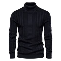 Herren Rollkragen Thermo Unterhemd Herren Langarm Warme T-Shirts Basic Compression Tops Pullover Größe S M L XL 2XL von Suncolour