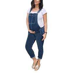 Suncolour Denim Mutterschafts Latzhose Mutterschaft Denim Schwangerschaft Latzhose Schwangerschaft Mode Overalls von Suncolour