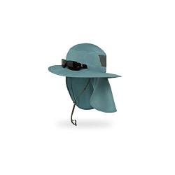 Sunday Afternoons - Backdrop Boonie - Unisex - Hut mit Krempe und Kinnriemen, Größe:L, Farbe SA:Bluestone von Sunday Afternoons