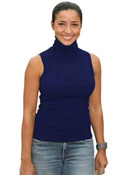 Sunfaynis Damen Soft Cotton Mock Rollkragenshirt Baselayer Tops Unterwäsche Shirt - - 3X-Groß von Sunfaynis