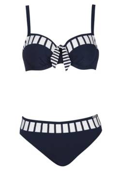 Sunflair Damen Basic Bikini-Set, Blau (Nachtblau 30), 42 (Herstellergröße: 42C) von Sunflair