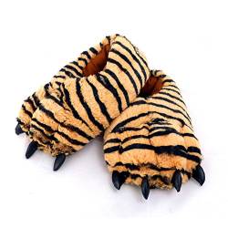 Sunny Toys Coole Tigerhausschuhe Hausschuhe Tiger - Größe S bis XXL (Large) von Sunny Toys