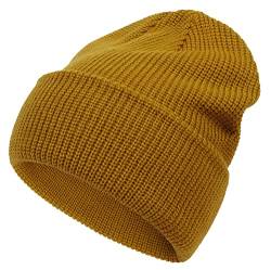 Sunnysnow Mütze Damen,Beanie Strickmütze für Damen Wintermütze Warm Frauen Cuffed Beanie Hats Winterhüte Unisex von Sunnysnow