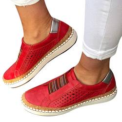 Damen Freizeitschuhe Sales, Mode Leicht Flache Schuhe Atmungsaktive Frauen Schnürhalbschuhe Laufschuhe Sommer Casual Outdoor Walkingschuhe Laufschuhe Halbschuhe von Sunnyuk