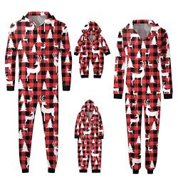 Lustig Jumpsuit Weihnachten Familie Onesie Weihnachts Pyjama Schlafanzüge Männer Frauen Kind Weihnachtspulli Hausanzug Schlafshirt Schlafanzüge Nachthemd Nachtwäsche Jumpsuit Overall von Sunnyuk