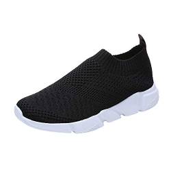 Sunnyuk Damen Sneaker Weiss Plateau Laufschuhe Sportschuhe Sale Leichtgewichts Schuhe Sneakers Sale Schick Bunte Freizeitsportschuhe Wasserdicht Straßenlaufschuhe von Sunnyuk