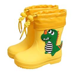 Sunnyuk Kinder Gummistiefel Schneestiefel Jungen 35 Kleinkind Regen Stiefel Jungen Mädchen Baby Cartoon Tiere wasserdichte Schuhe rutschfeste Gummistiefel Schneeschuhe Kinder 33 von Sunnyuk