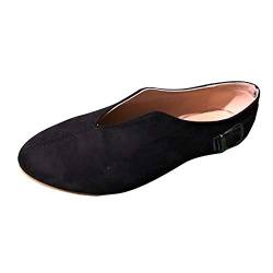 Sunnyuk Laufschuhe Damen Schuhe, Mode Flache Schuche Fitnessschuhe Bequem Atmungsaktiv Slip-on Mode Leichte Elegante Lässige Freizeitschuhe rutschfest Turnschuhe Joggingschuhe Walkingschuhe von Sunnyuk