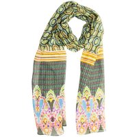 Sunsa Halstuch Damen Schal Tuch. Baumwolle Halstuch. Sommer Scarf als Geschenkideen für Frauen. Tuch mit Blumen Aufdruck & modern bohemian Design., Abstract Modern Aufdruck von Sunsa