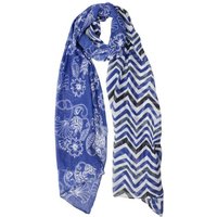 Sunsa Modeschal Damen Schal Tuch. Baumwolle Halstuch. Sommer Scarf als Geschenkideen für Frauen. Tuch mit Blumen Aufdruck & modern bohemian Design., Abstract Moderne Design von Sunsa