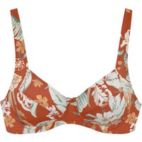 Witt Weiden Damen Bügel-Bikini-Top rostrot-bedruckt von Sunseeker