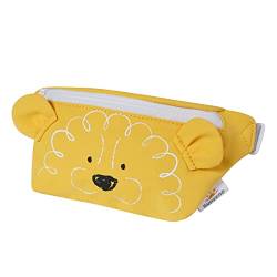SUNVENO Baby Bauchtasche, Gürteltasche, Hüfttasche für Kinder Jungen, Mädchen,Tolles Geschenk für Kleinkinder im Kindergarten (Gelb Löwe) von Sunveno