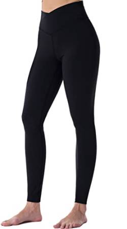 Sunzel Damen-Workout-Leggings mit hoher Taille und Bauchkontrolle, Schwarz, X-Klein von Sunzel