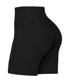 Sunzel Kurze Sporthose Damen Leggins Kurz Radlerhose, Blickdicht & Taschen & High Waist Leggings für Sommer Sport Training Gym Yoga Fitness Yoga von Sunzel