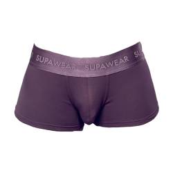 Supawear - Männer Unterwäsche - Herren Boxer - Ribbed Trunk Peppercorn - Braun - 1 x Größe XL von Supawear
