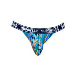 Supawear - Männer Unterwäsche - Herren Jock - POW Jockstrap Arctic Animal - Blau - 1 x Größe S von Supawear