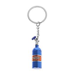 Supefriendly Flasche Schlüsselanhänger Car Styling, Mode Schlüsselanhänger aus Metall Auto-Schlüsselketten-Halter Keyfob Für NOS Turbo Nitrgen Bottle Car Styling von Supefriendly