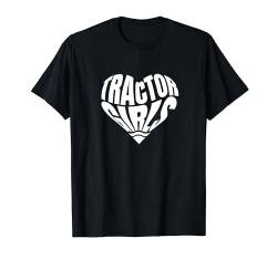 Traktor Girls White Heart – Ipswich Town Fan Fun Graphic T-Shirt von Super Blues Fandom Garms - MDS