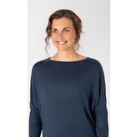 SUPER.NATURAL Langarmshirt für Damen aus Merino W KULA TOP mit leichten Fledermausärmeln von Super.Natural