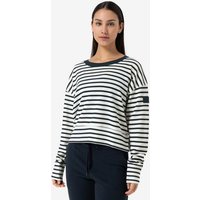 SUPER.NATURAL Sweatshirt für Damen, nachhaltig, Merino KRISSINI STRIPE BIO von Super.Natural