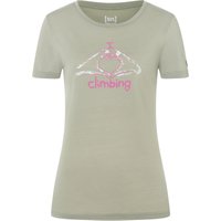 Super.Natural Damen I Love Climbing T-Shirt von Super.Natural