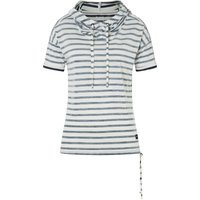 Super.Natural Damen Justshort Stripe Hoodie von Super.Natural