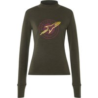 Super.Natural Damen Rocket260 Turtle Neck Longsleeve von Super.Natural