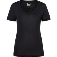 Super.Natural Damen Sierra140 V Neck T-Shirt von Super.Natural