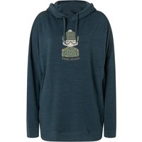 Super.Natural Damen Snow Cat Hoodie von Super.Natural